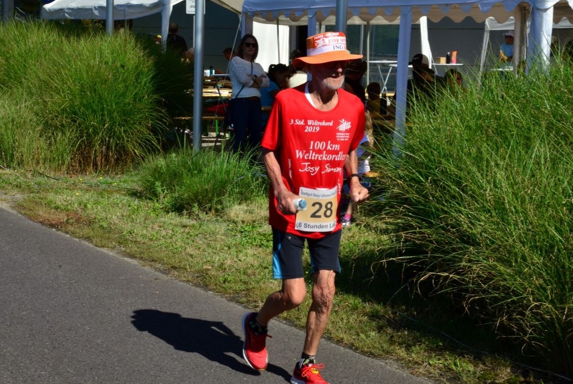 Josy Simon beim Stadtgut Steyr Ultralauf